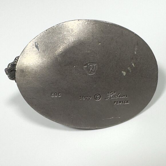 Hudson Mother and Baby Pewter Penguin Figure 1977 70s - Picture 6 of 9